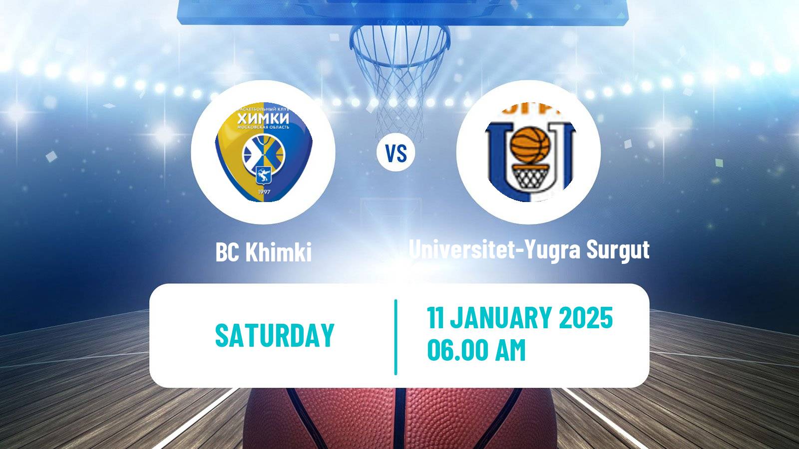 Basketball Russian Super League Basketball BC Khimki - Universitet-Yugra Surgut