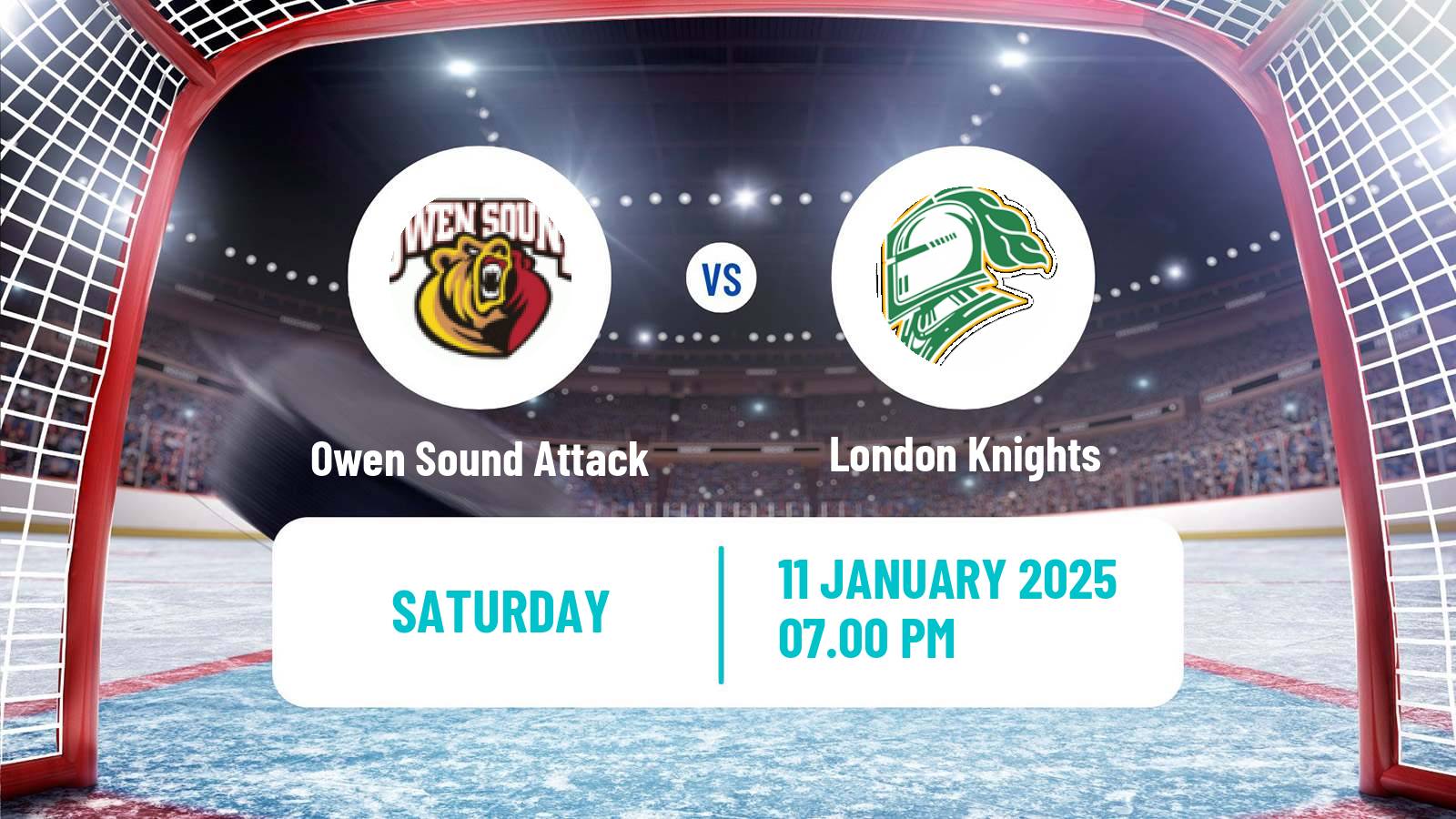 Hockey OHL Owen Sound Attack - London Knights