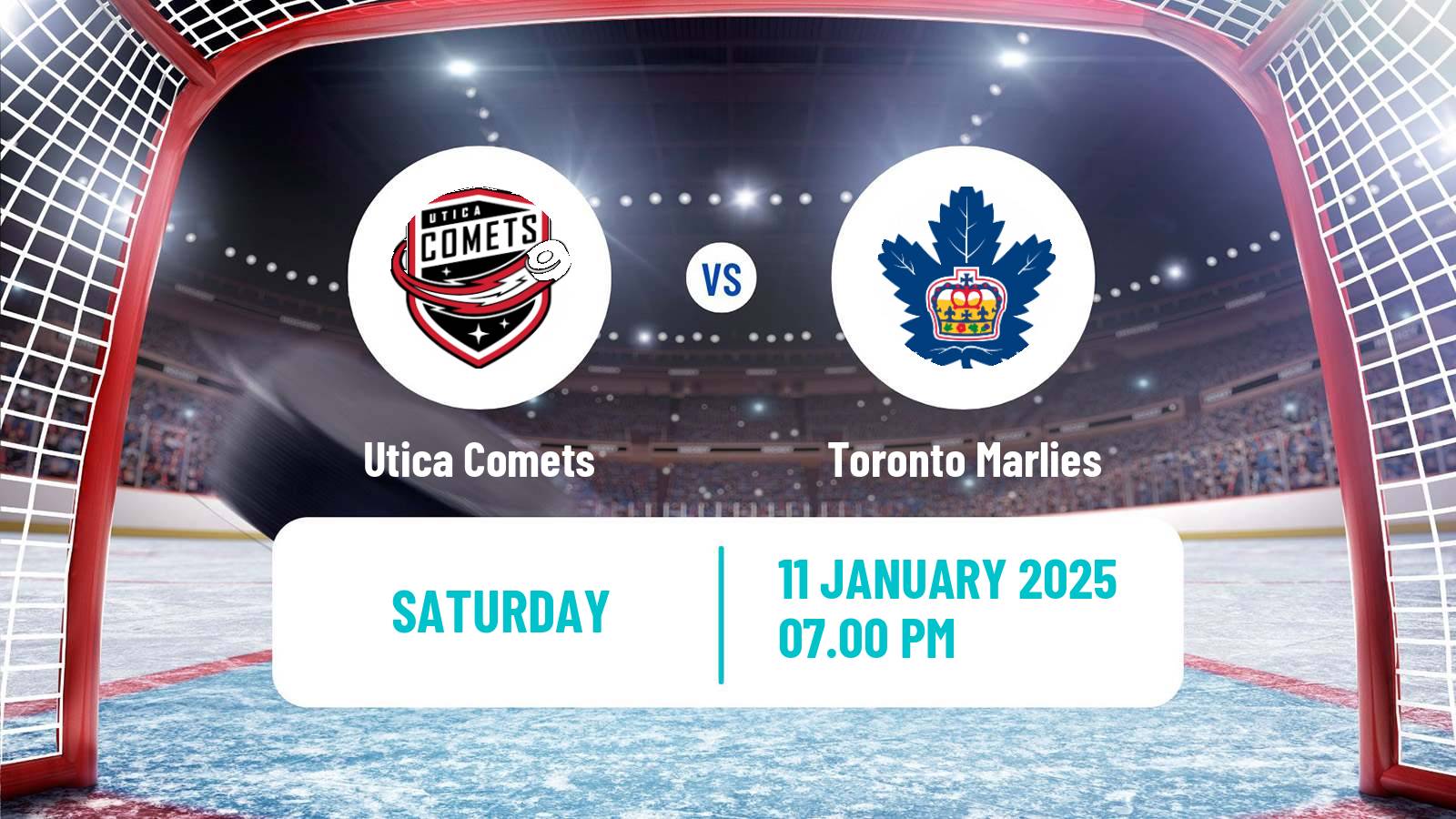 Hockey AHL Utica Comets - Toronto Marlies