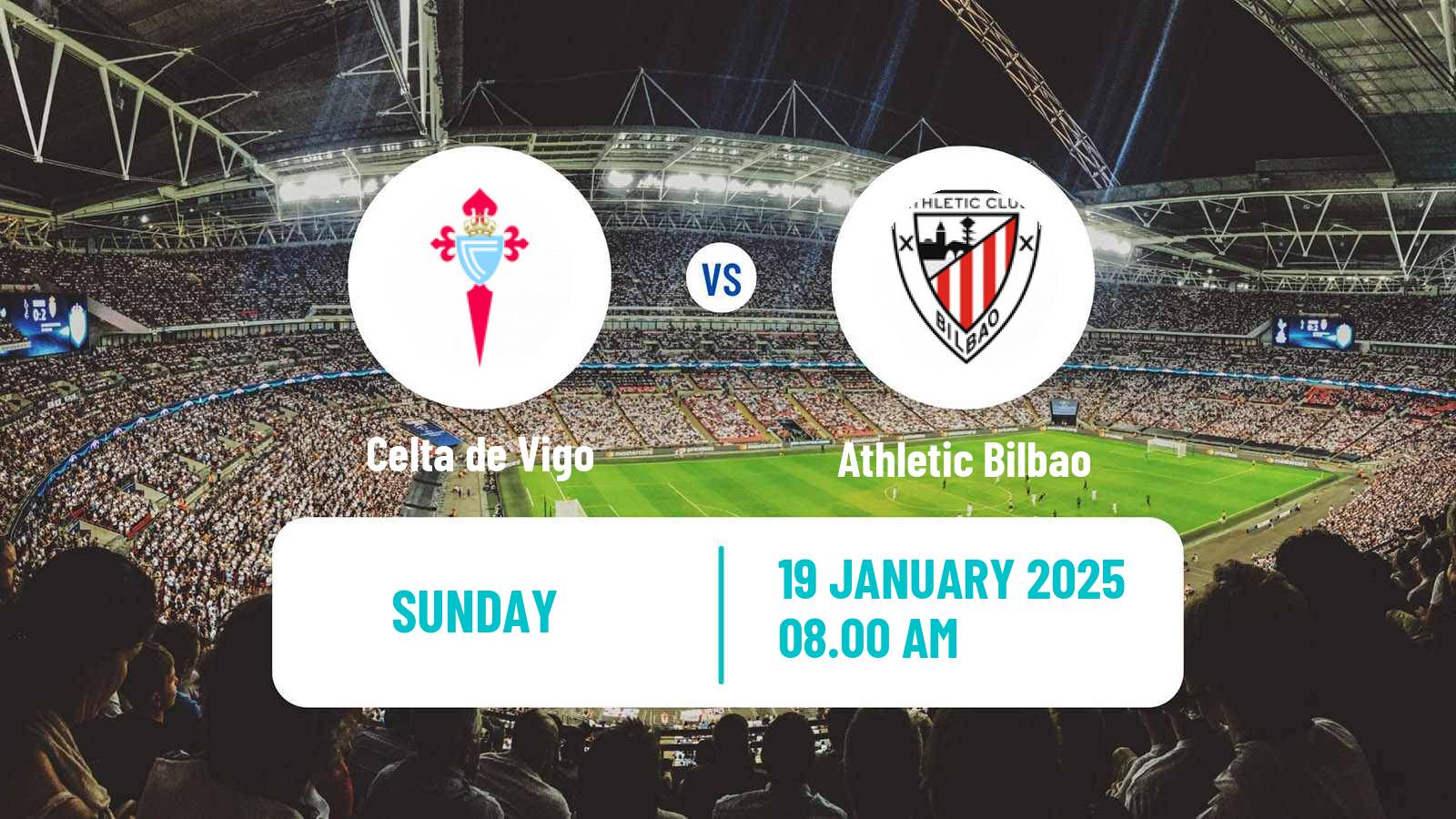 Soccer Spanish LaLiga Celta de Vigo - Athletic Bilbao