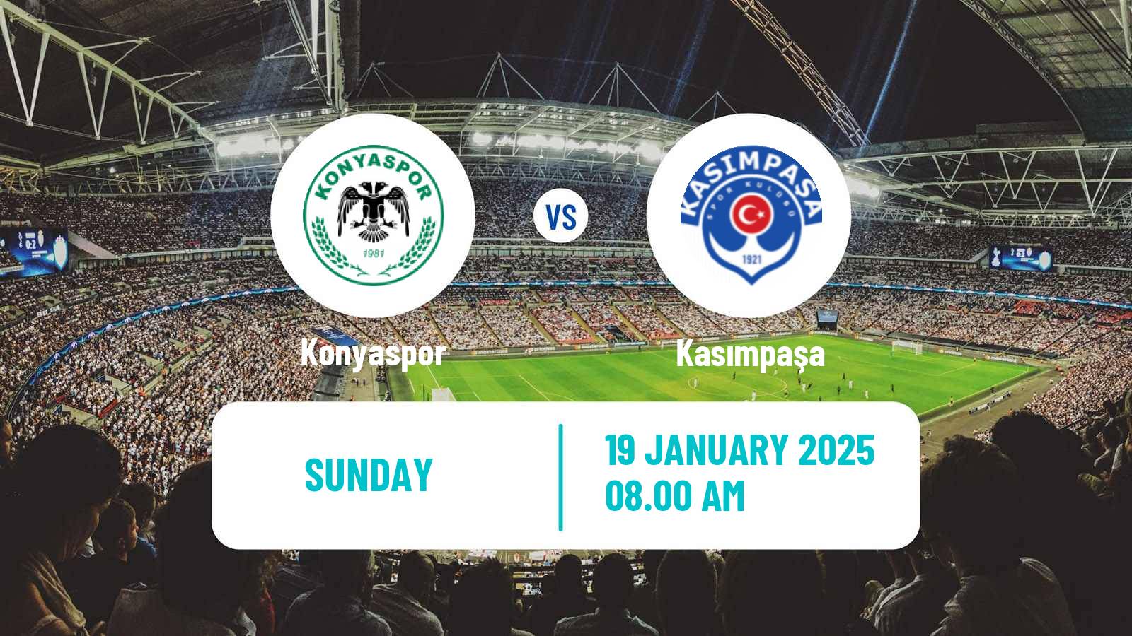 Soccer Turkish Super League Konyaspor - Kasımpaşa