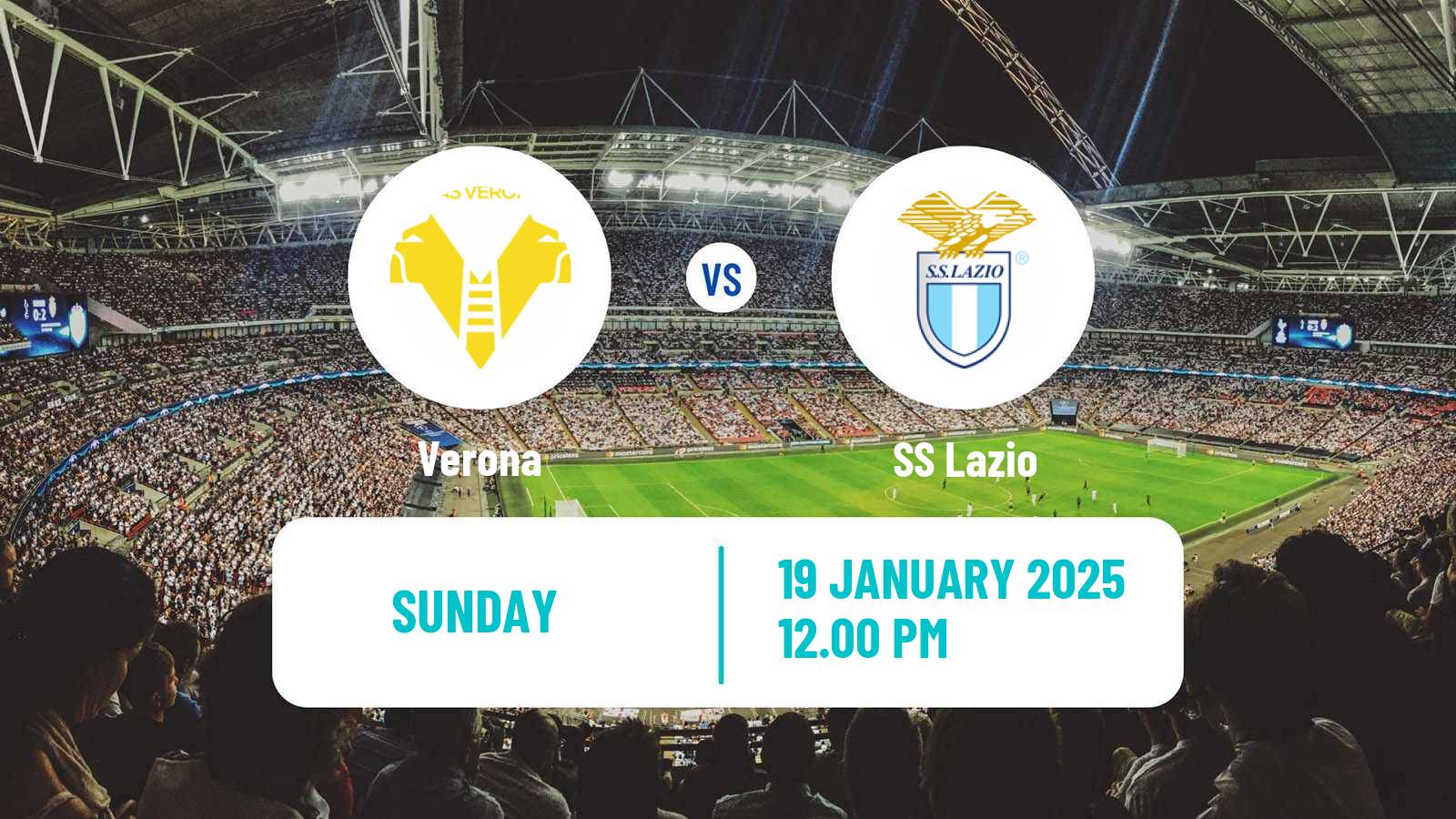 Soccer Italian Serie A Verona - Lazio