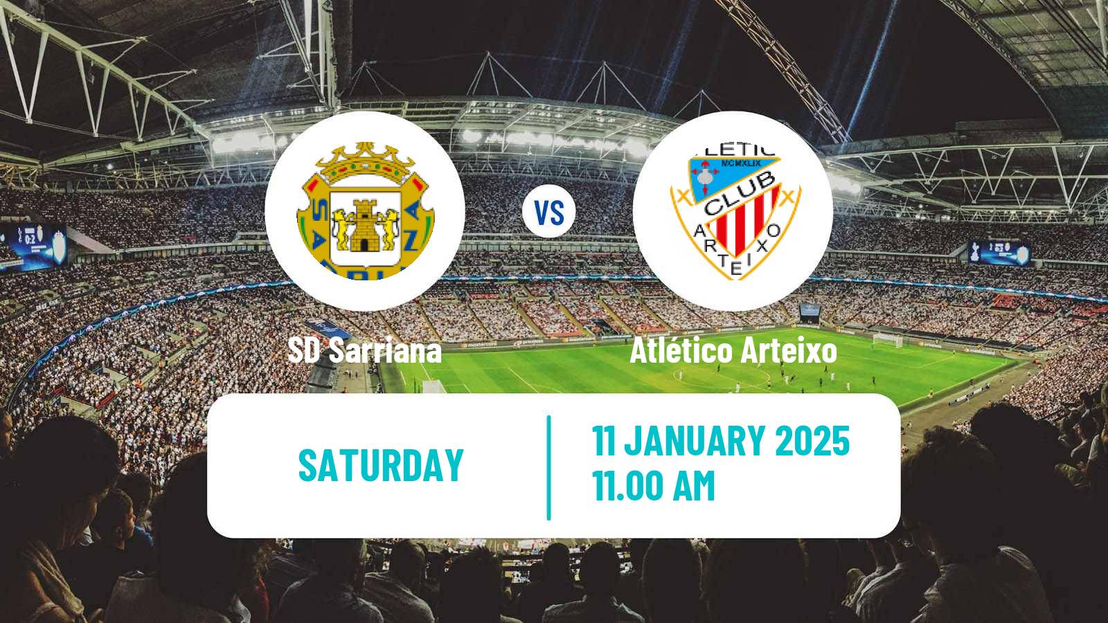 Soccer Spanish Tercera RFEF - Group 1 Sarriana - Atlético Arteixo