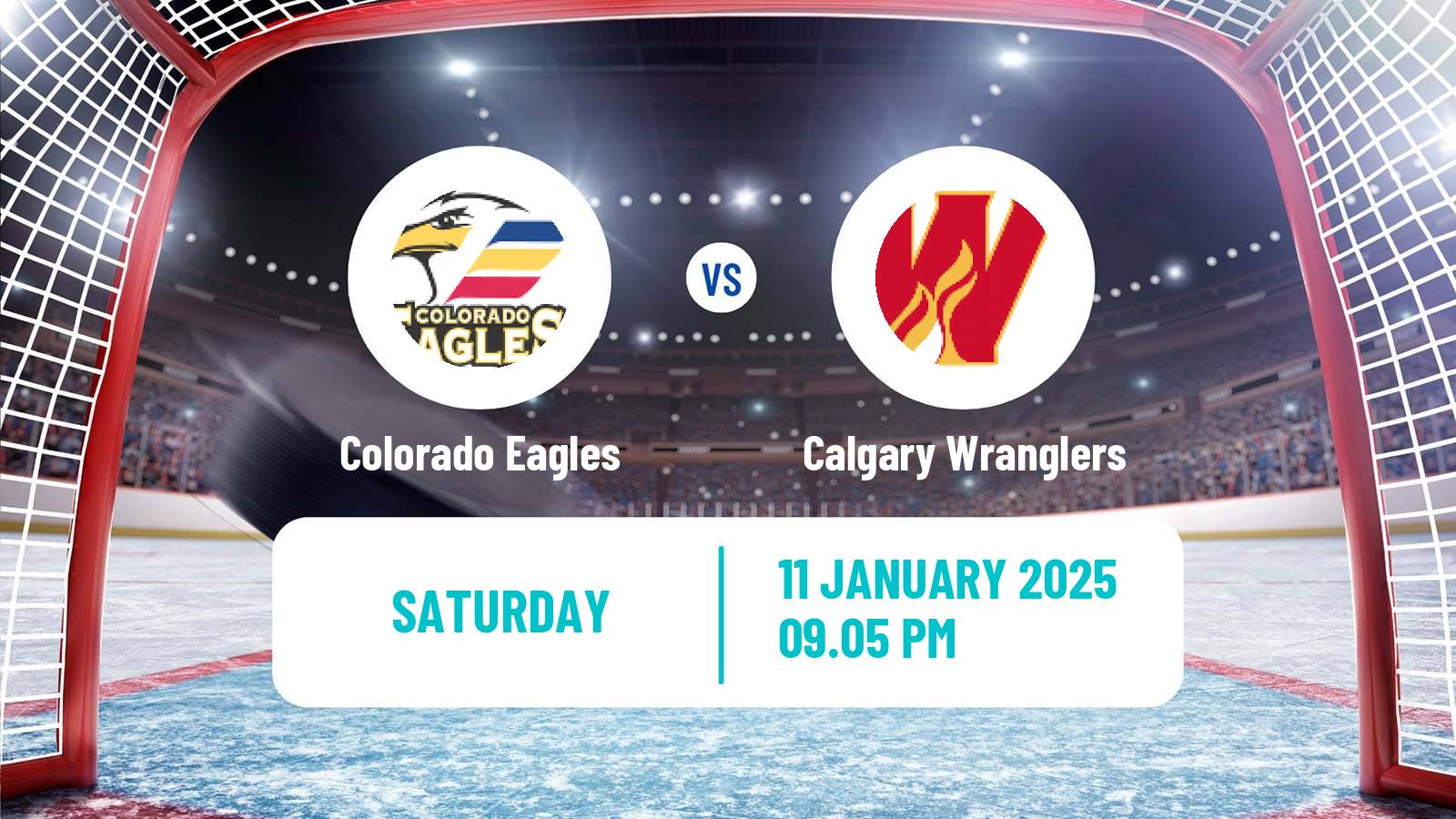 Hockey AHL Colorado Eagles - Calgary Wranglers