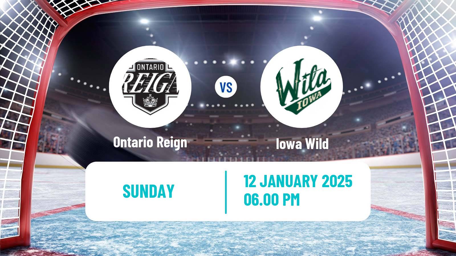 Hockey AHL Ontario Reign - Iowa Wild