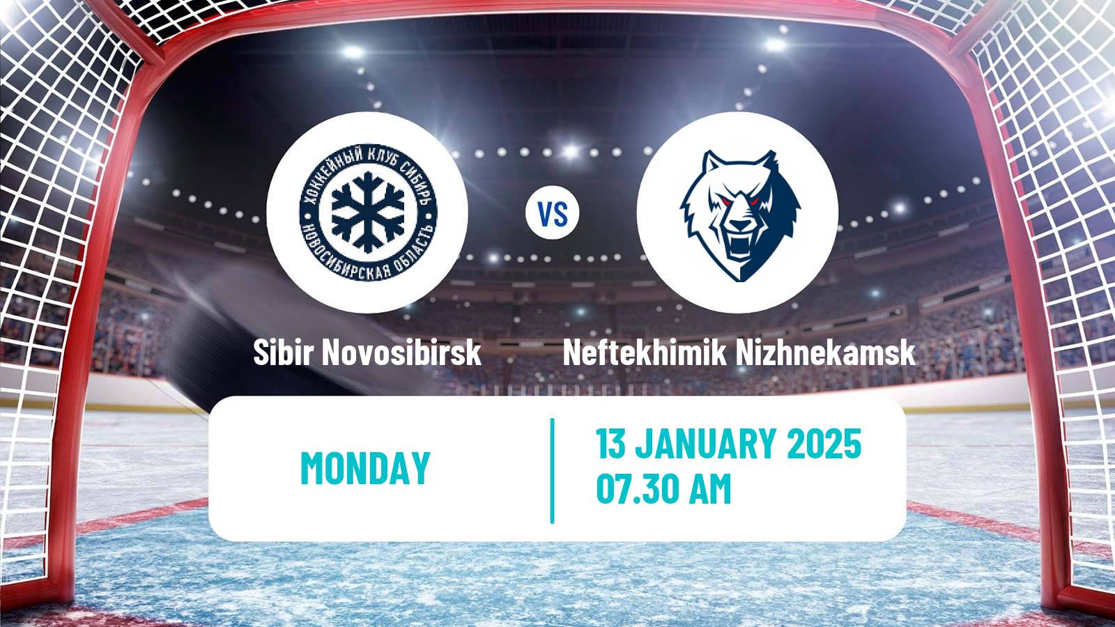 Hockey KHL Sibir Novosibirsk - Neftekhimik Nizhnekamsk