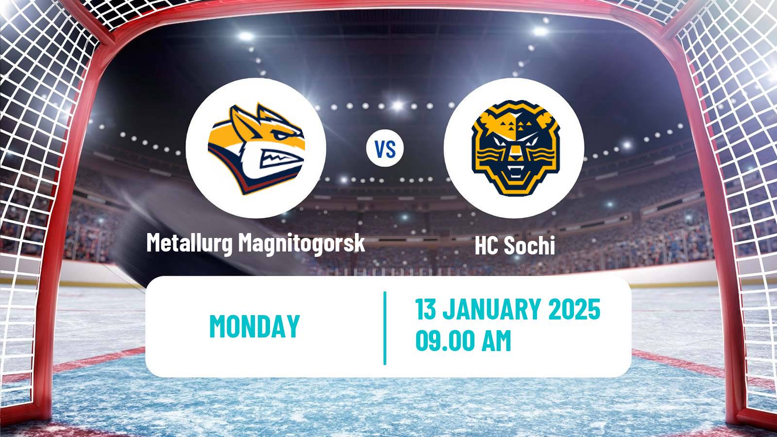 Hockey KHL Metallurg Magnitogorsk - Sochi