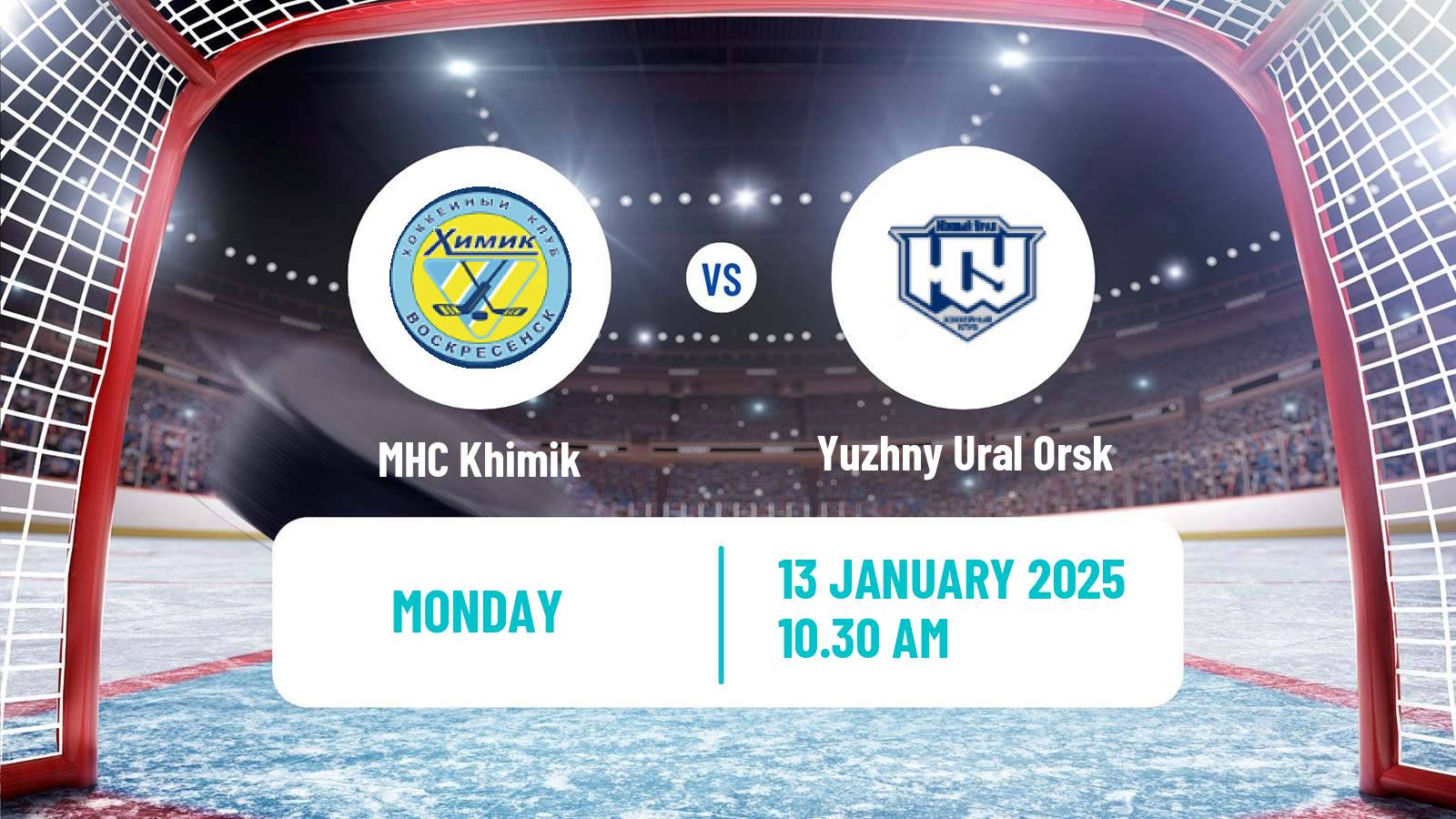 Hockey VHL Khimik - Yuzhny Ural Orsk