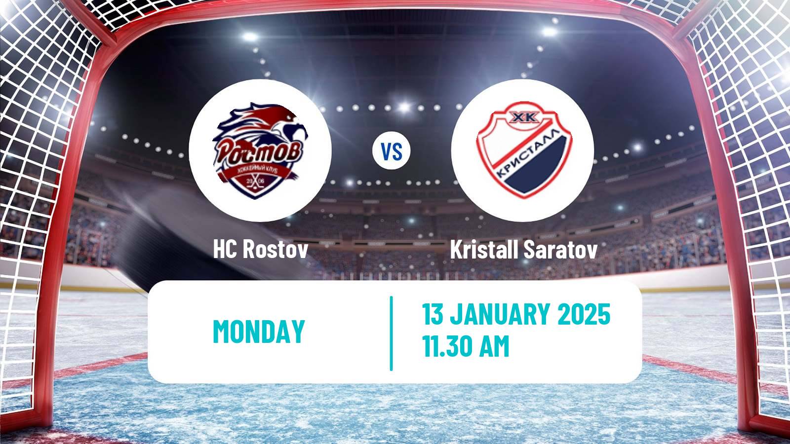 Hockey VHL Rostov - Kristall Saratov