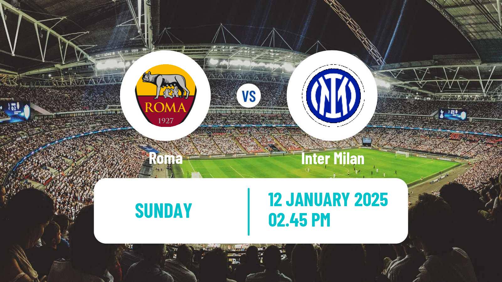 Soccer Italian Serie A Women Roma - Inter Milan