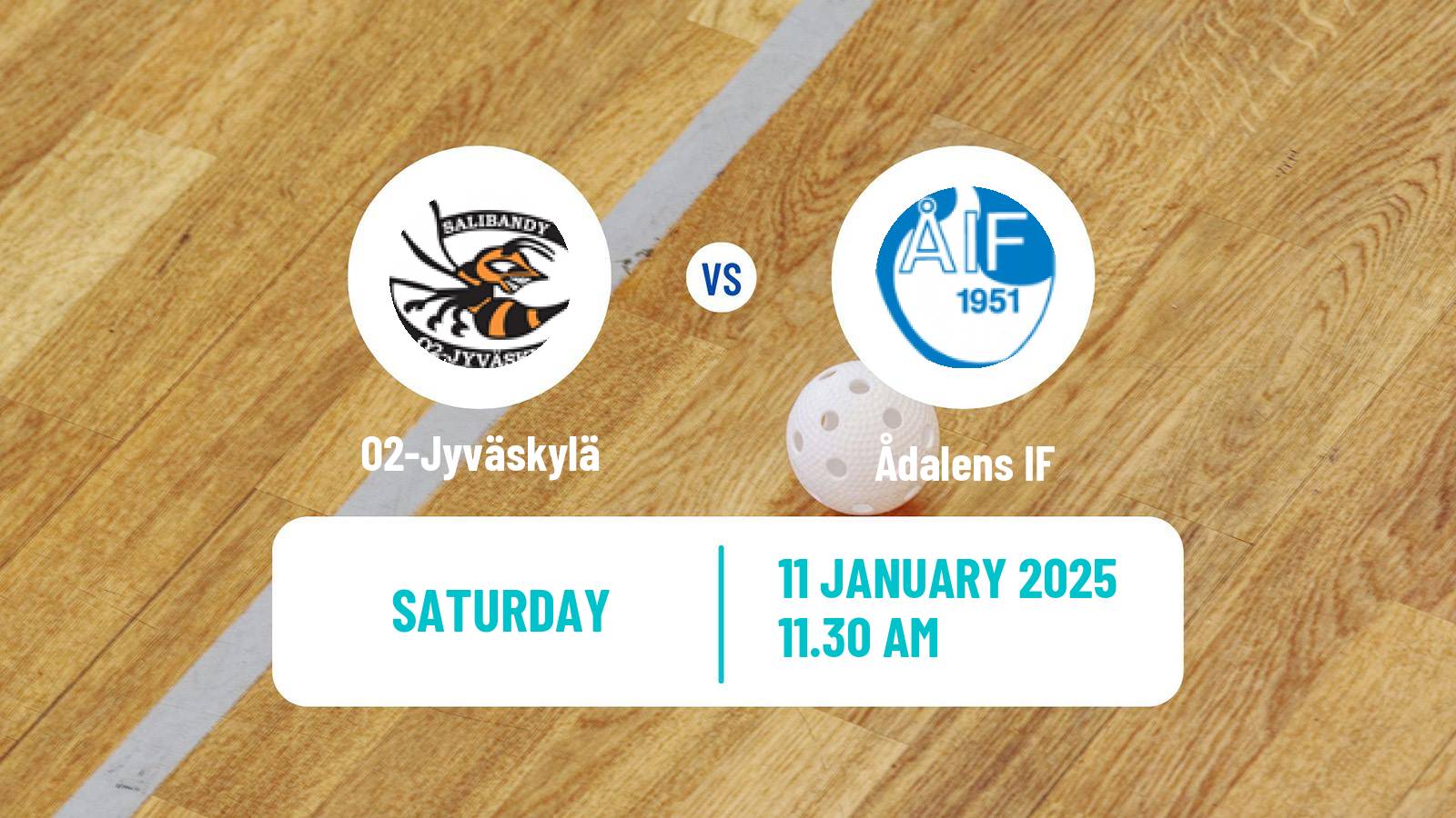 Floorball Finnish F-Liiga Women O2-Jyväskylä - Ådalens IF