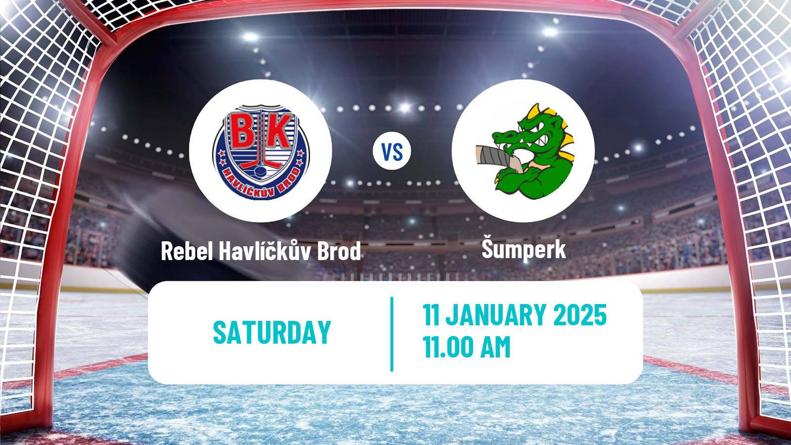 Hockey Czech 2 Liga Hockey East Rebel Havlíčkův Brod - Šumperk