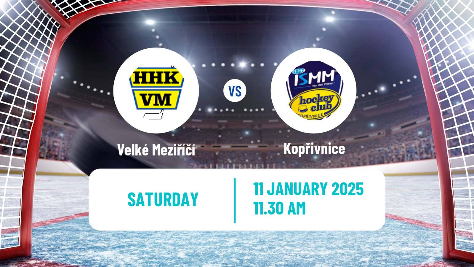 Hockey Czech 2 Liga Hockey East Velké Meziříčí - Kopřivnice