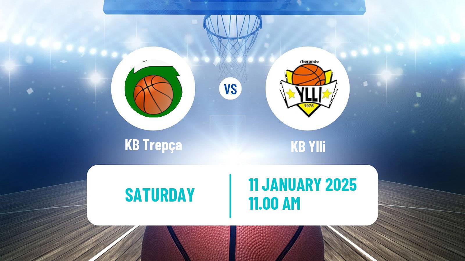 Basketball Kosovo Superliga Basketball Trepça - Ylli