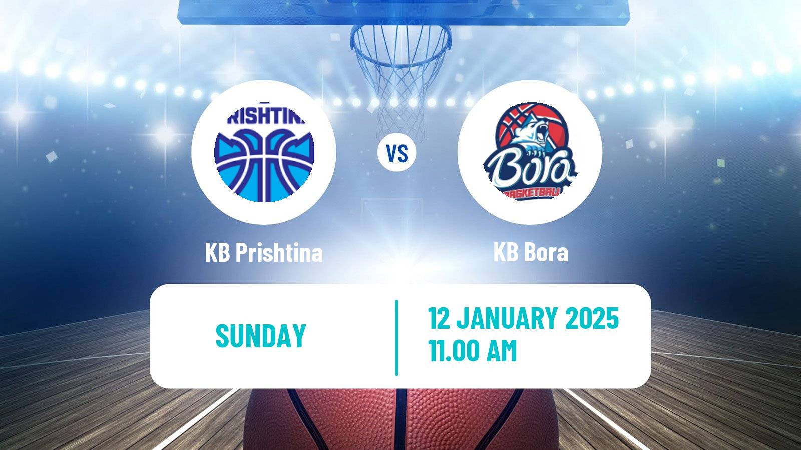 Basketball Kosovo Superliga Basketball Prishtina - Bora