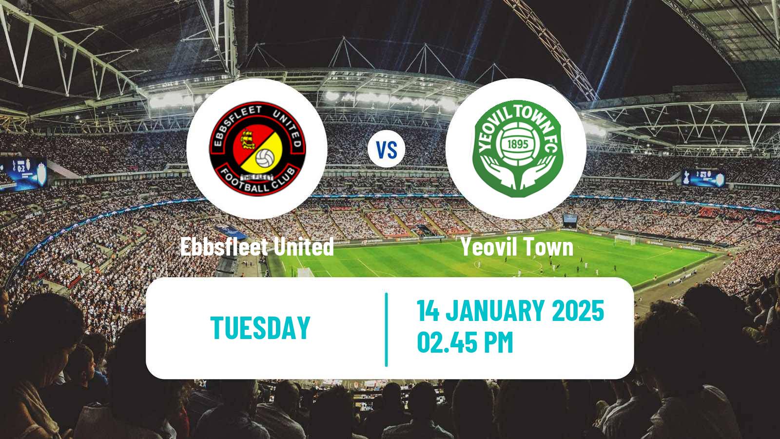 Soccer English National League Ebbsfleet United - Yeovil Town