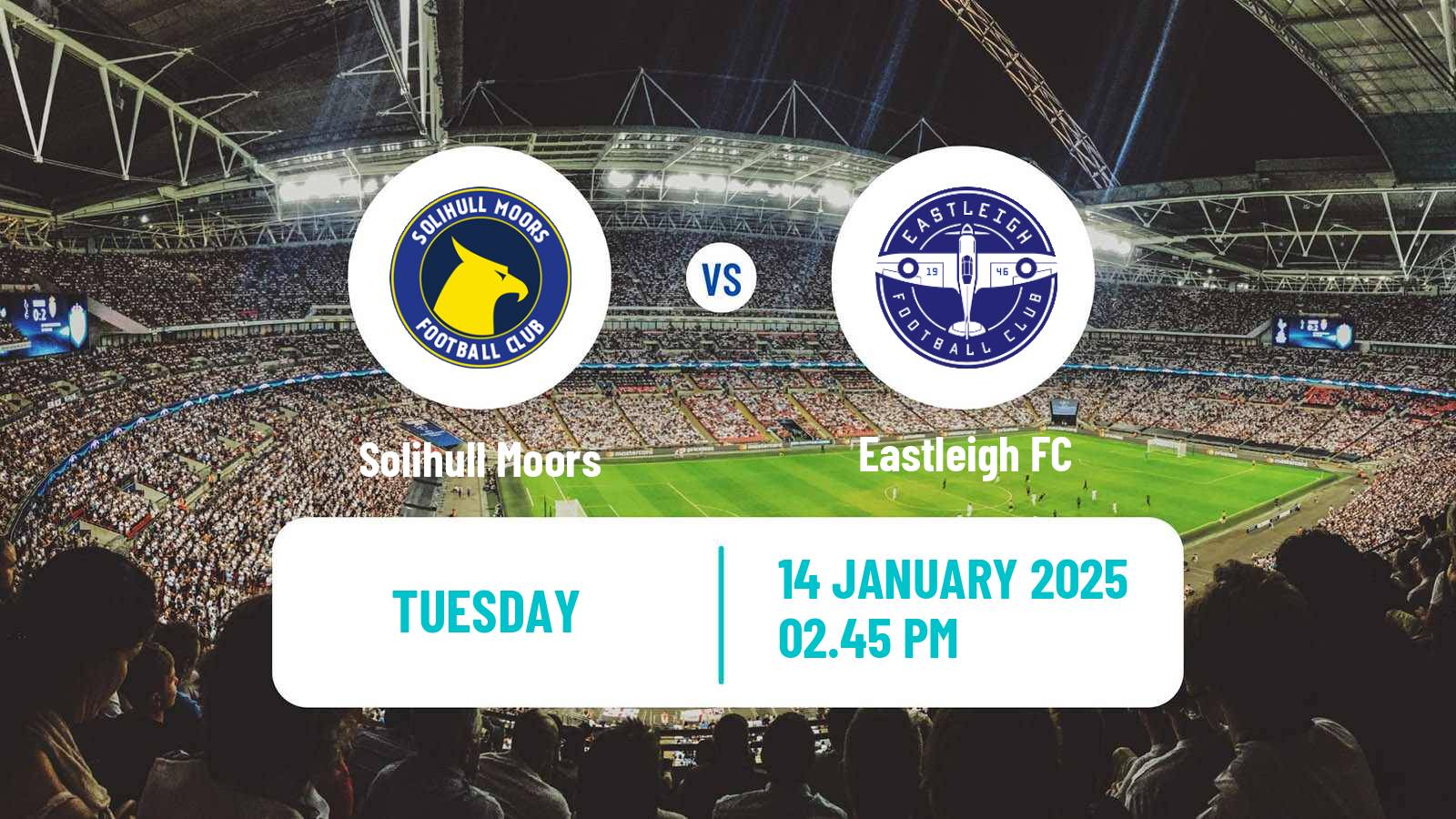 Soccer English National League Solihull Moors - Eastleigh