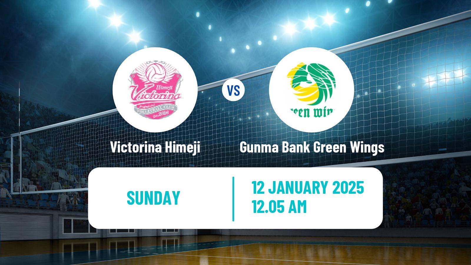 Volleyball Japan V Premier League Women Victorina Himeji - Gunma Bank Green Wings