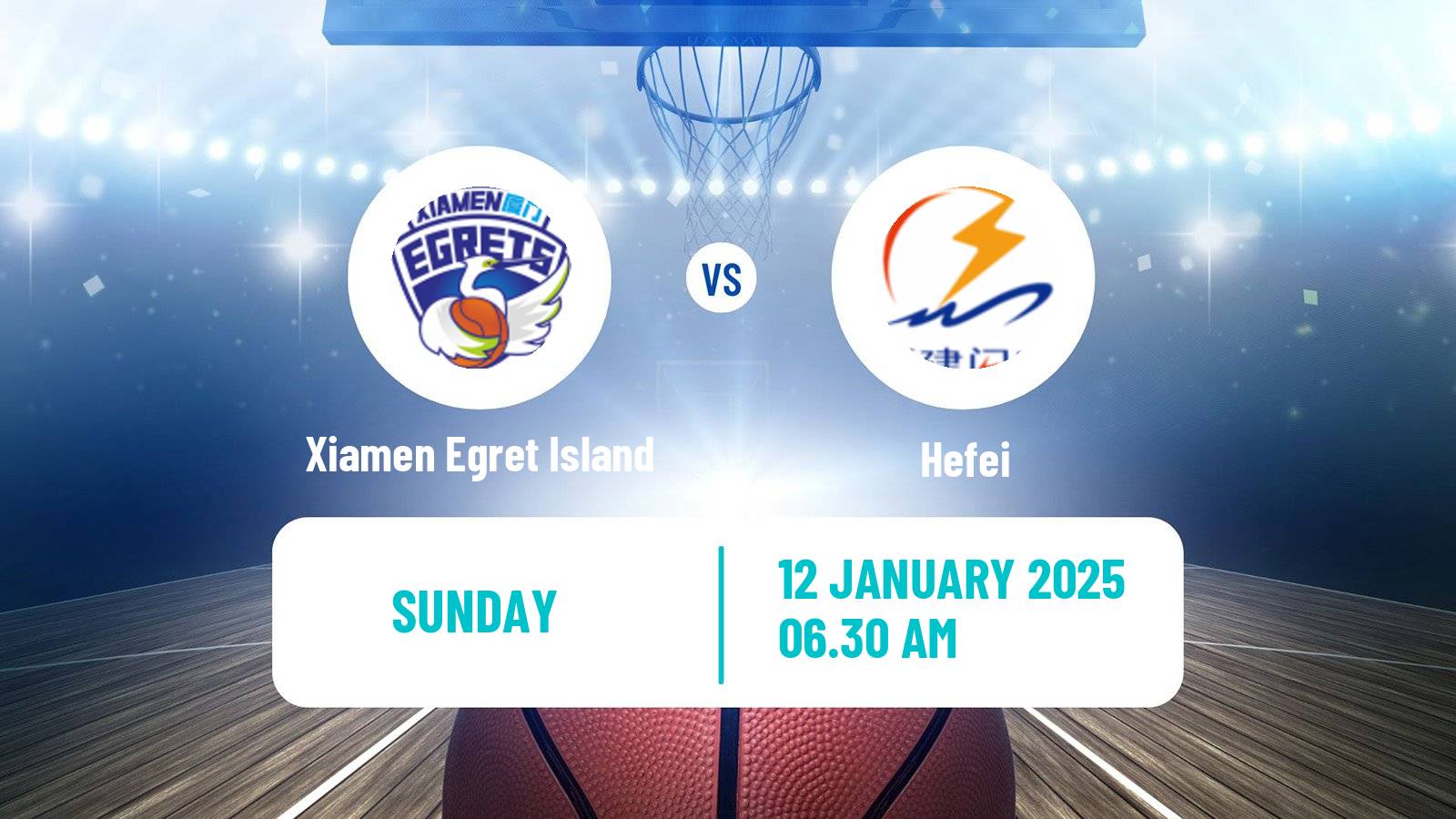 Basketball WCBA Xiamen Egret Island - Hefei