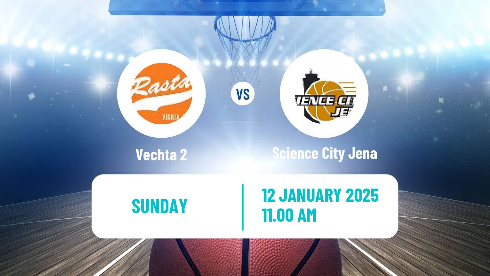 Basketball German Pro A Basketball Vechta 2 - Science City Jena