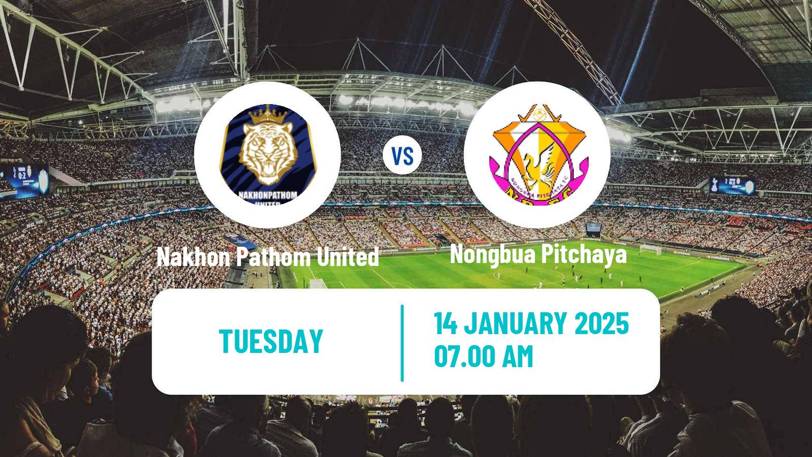 Soccer Thai League 1 Nakhon Pathom United - Nongbua Pitchaya