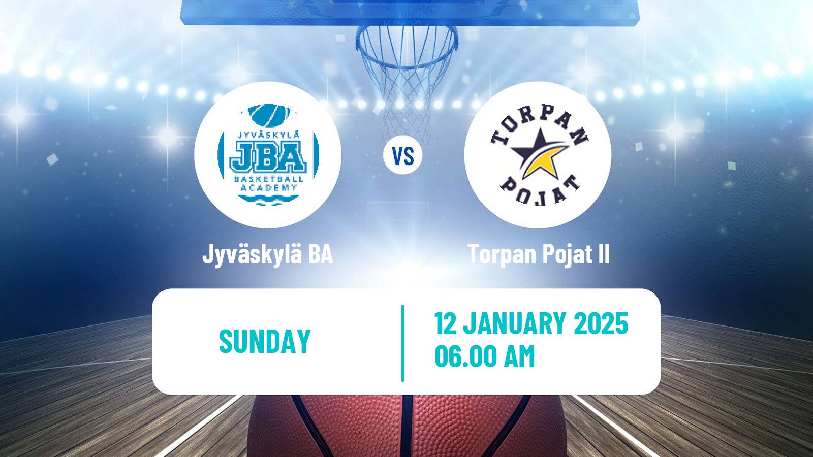 Basketball Finnish I Divisioona Basketball Women Jyväskylä BA - Torpan Pojat II