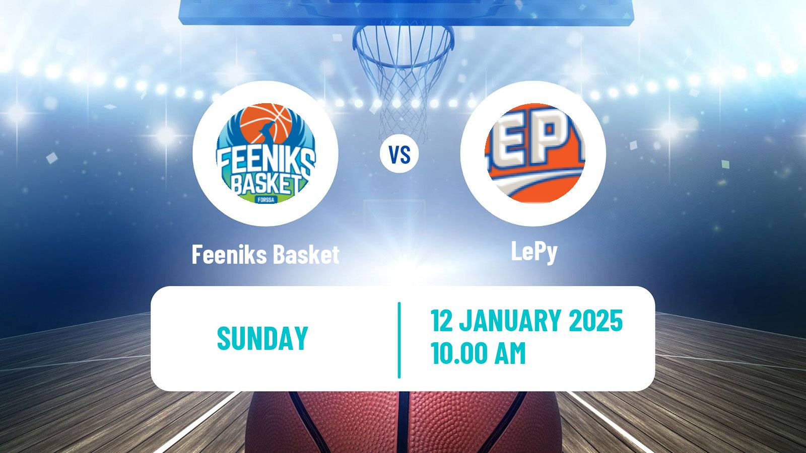 Basketball Finnish I Divisioona Basketball Women Feeniks Basket - LePy