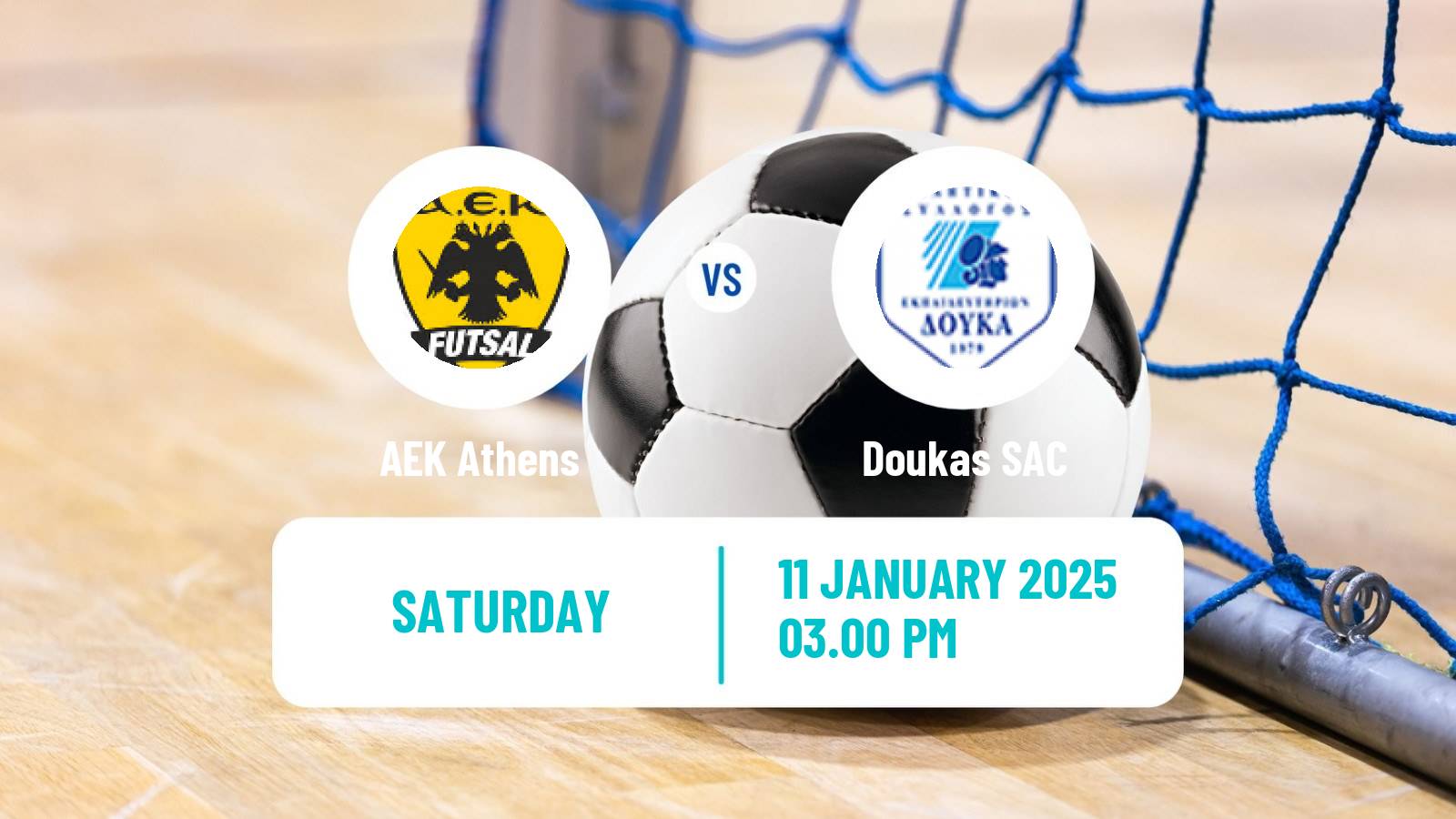 Futsal Greek Super League Futsal AEK Athens - Doukas