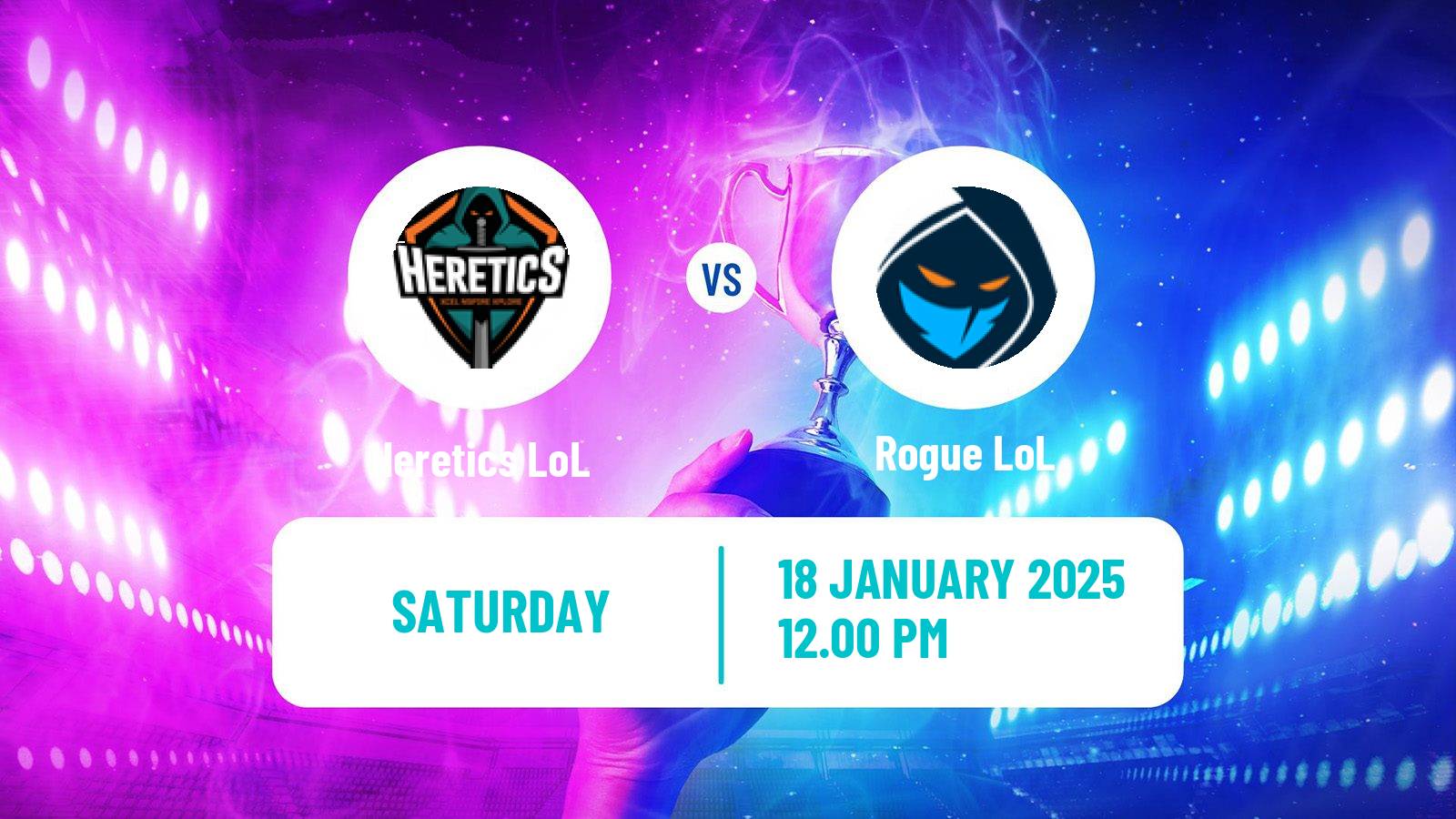 Esports League Of Legends Lec Heretics - Rogue