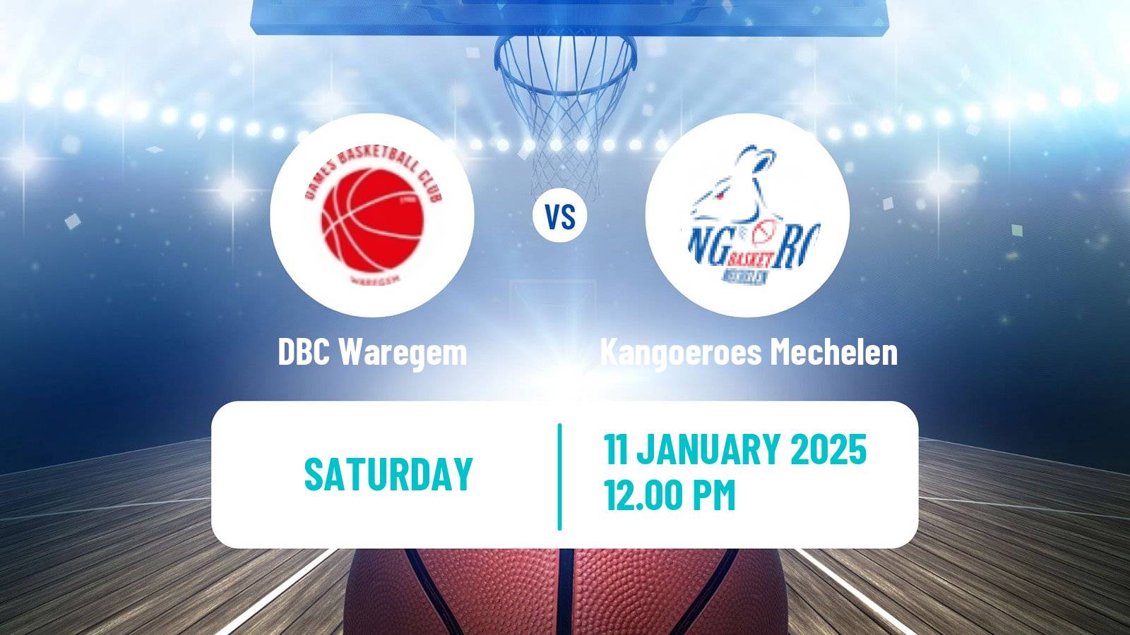 Basketball Belgian Top Division Basketball Women Waregem - Kangoeroes Mechelen