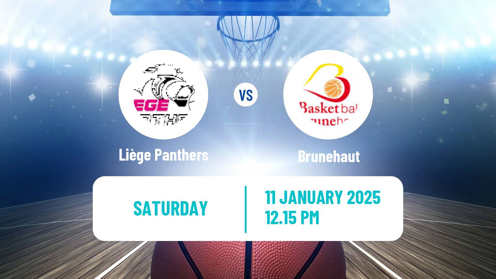 Basketball Belgian Top Division Basketball Women Liège Panthers - Brunehaut