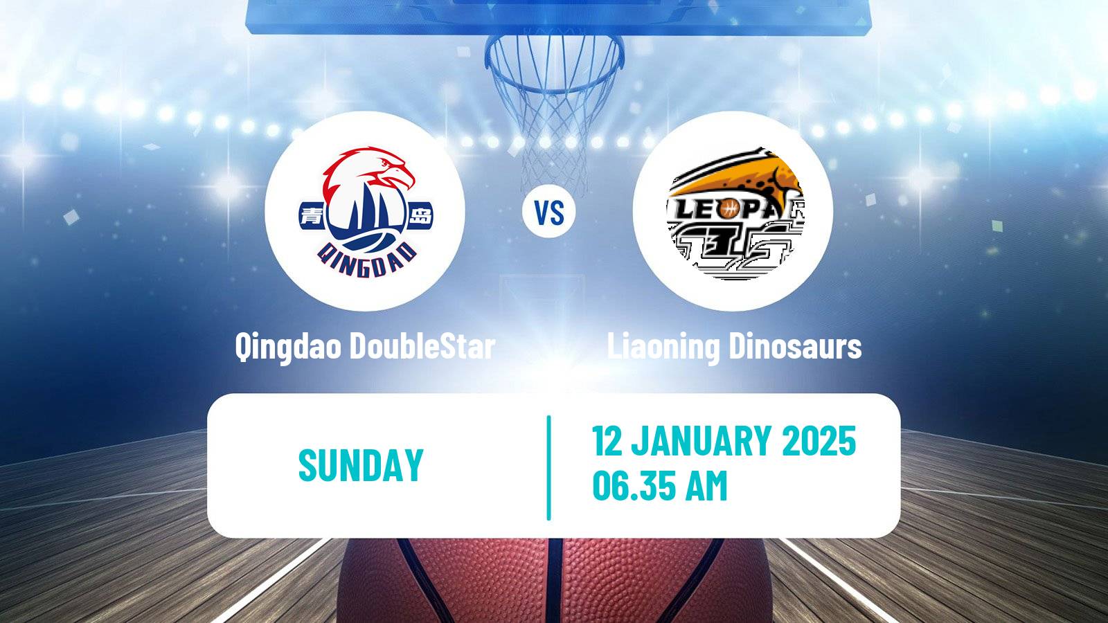 Basketball CBA Qingdao DoubleStar - Liaoning Dinosaurs