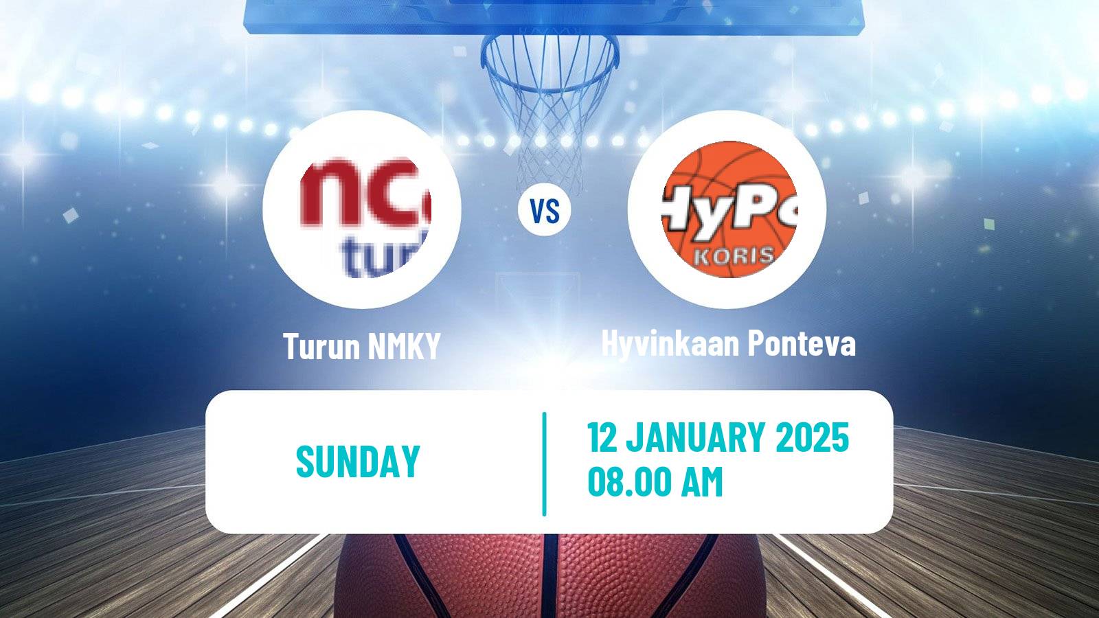 Basketball Finnish I Divisioona Basketball Women Turun NMKY - Hyvinkaan Ponteva