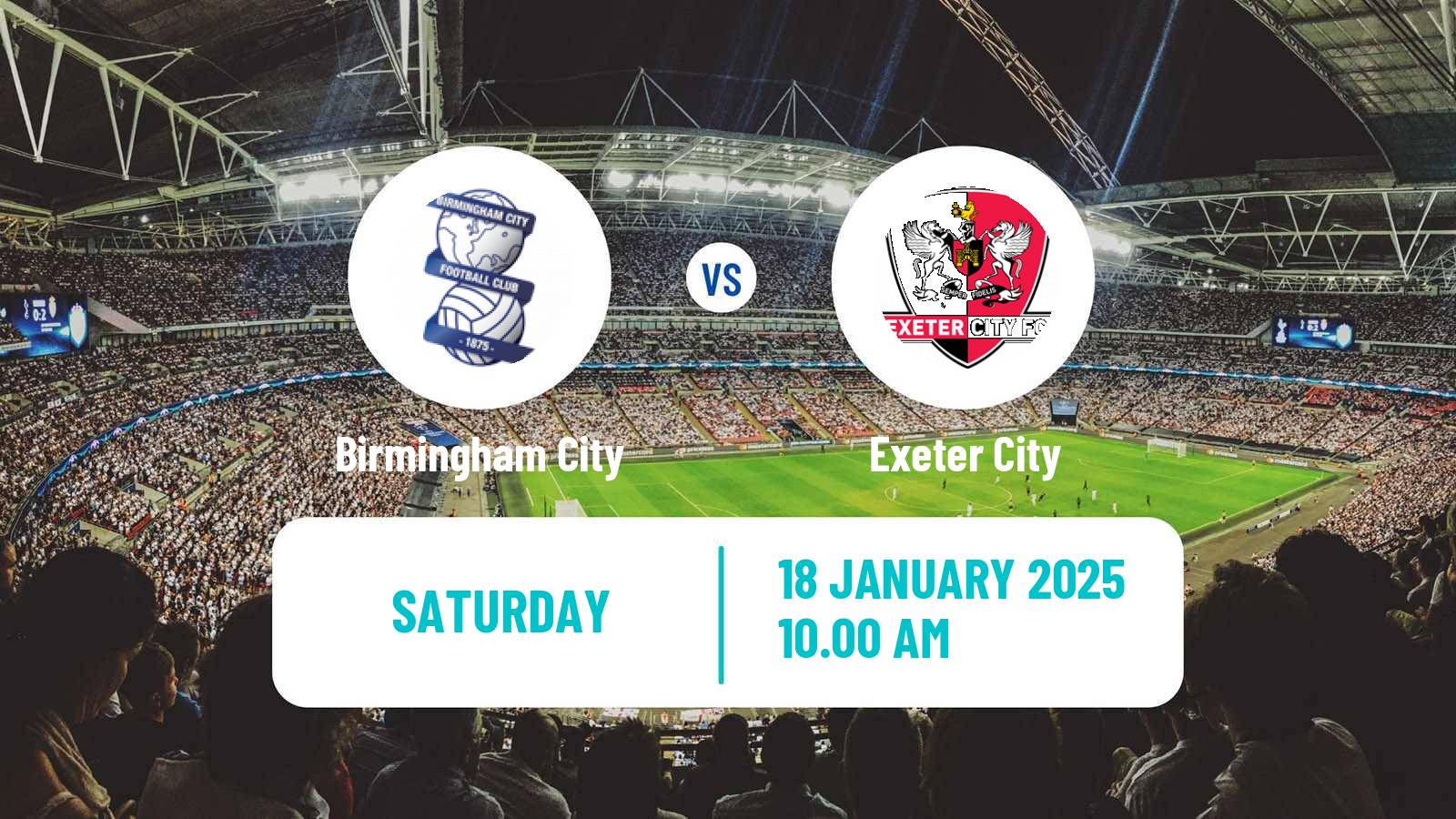 Soccer English League One Birmingham City - Exeter City