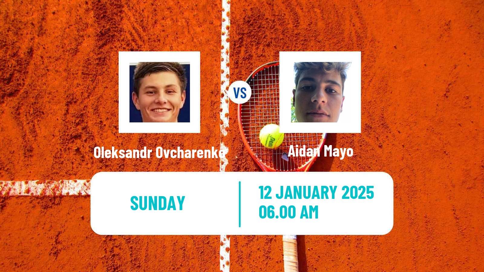 Tennis Oeiras 2 Challenger Men 2025 Oleksandr Ovcharenko - Aidan Mayo