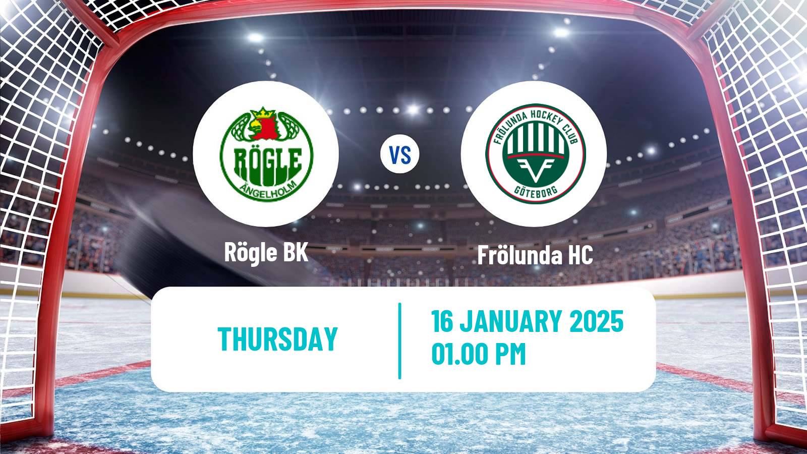 Hockey SHL Rögle - Frölunda