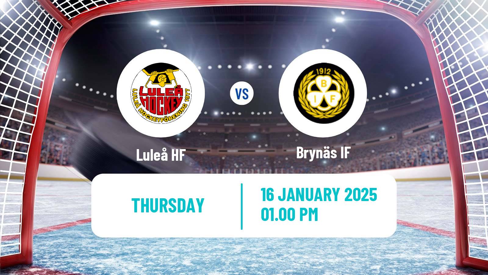 Hockey SHL Luleå - Brynäs