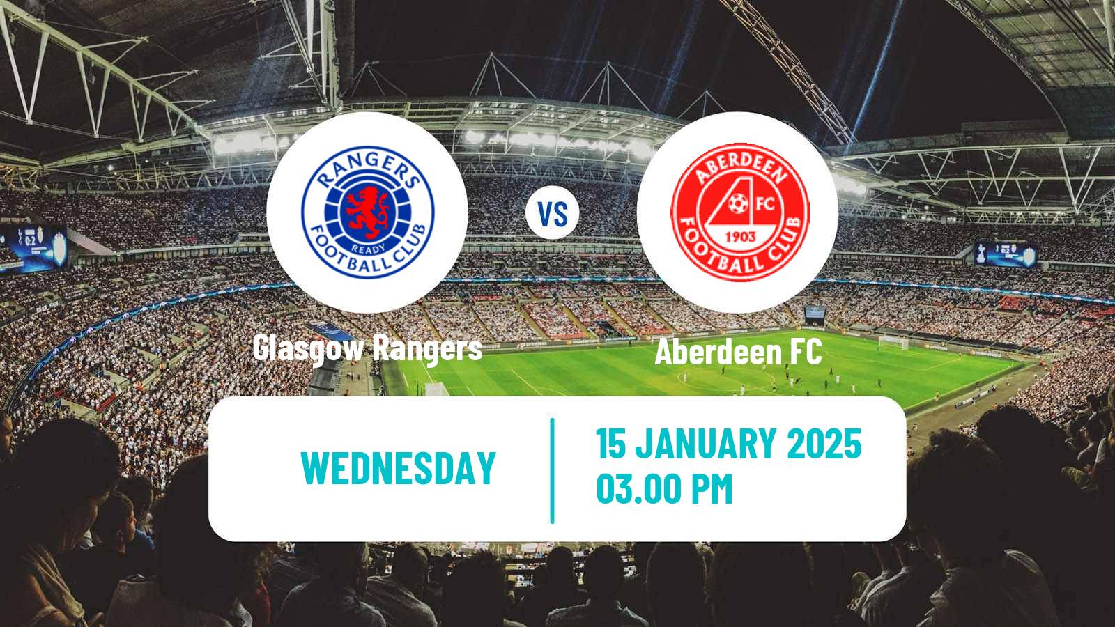 Soccer Scottish Premier League Glasgow Rangers - Aberdeen