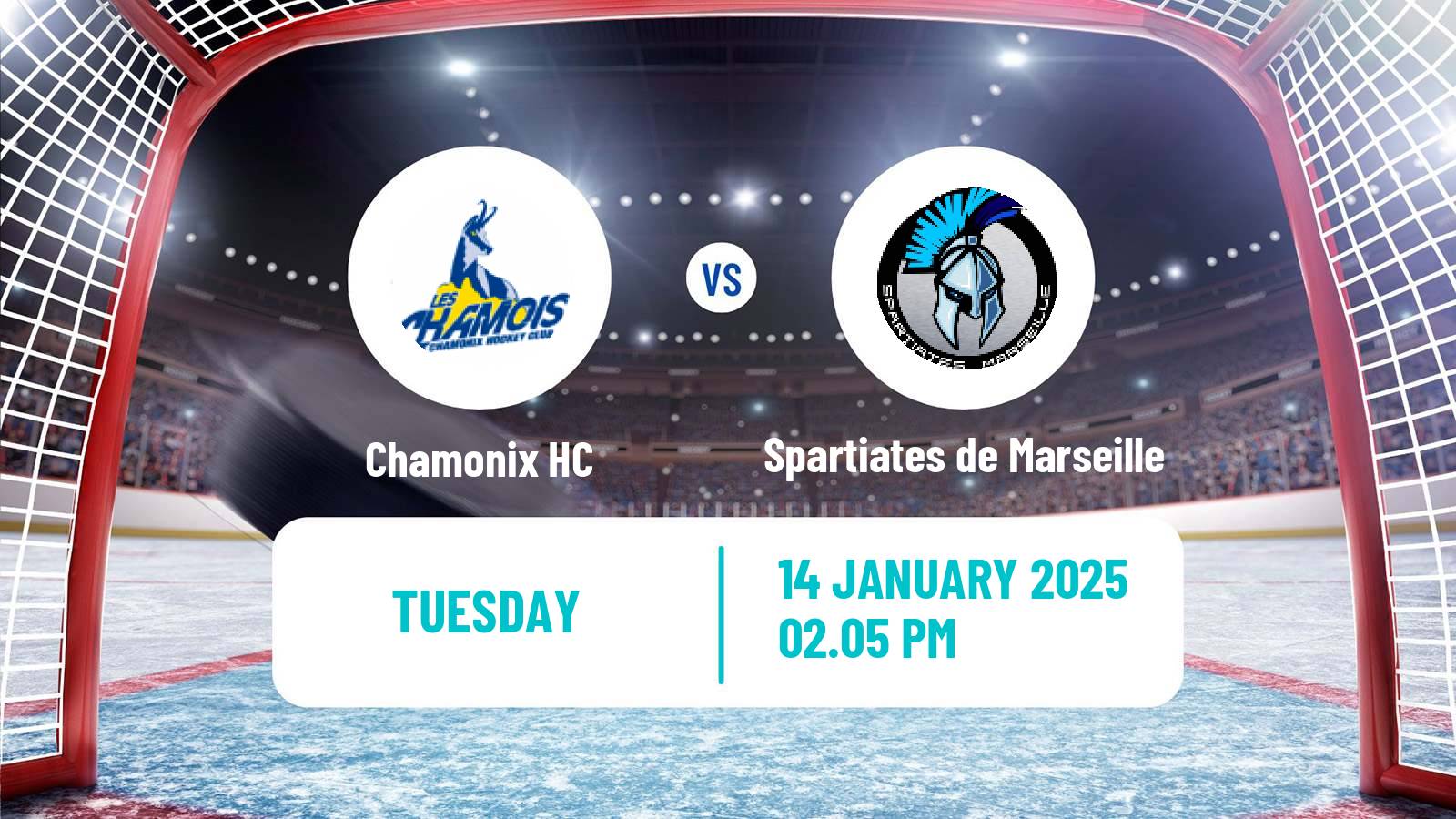 Hockey French Ligue Magnus Chamonix - Spartiates de Marseille