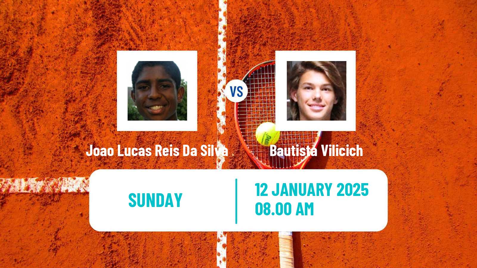 Tennis Buenos Aires 2 Challenger Men Joao Lucas Reis Da Silva - Bautista Vilicich