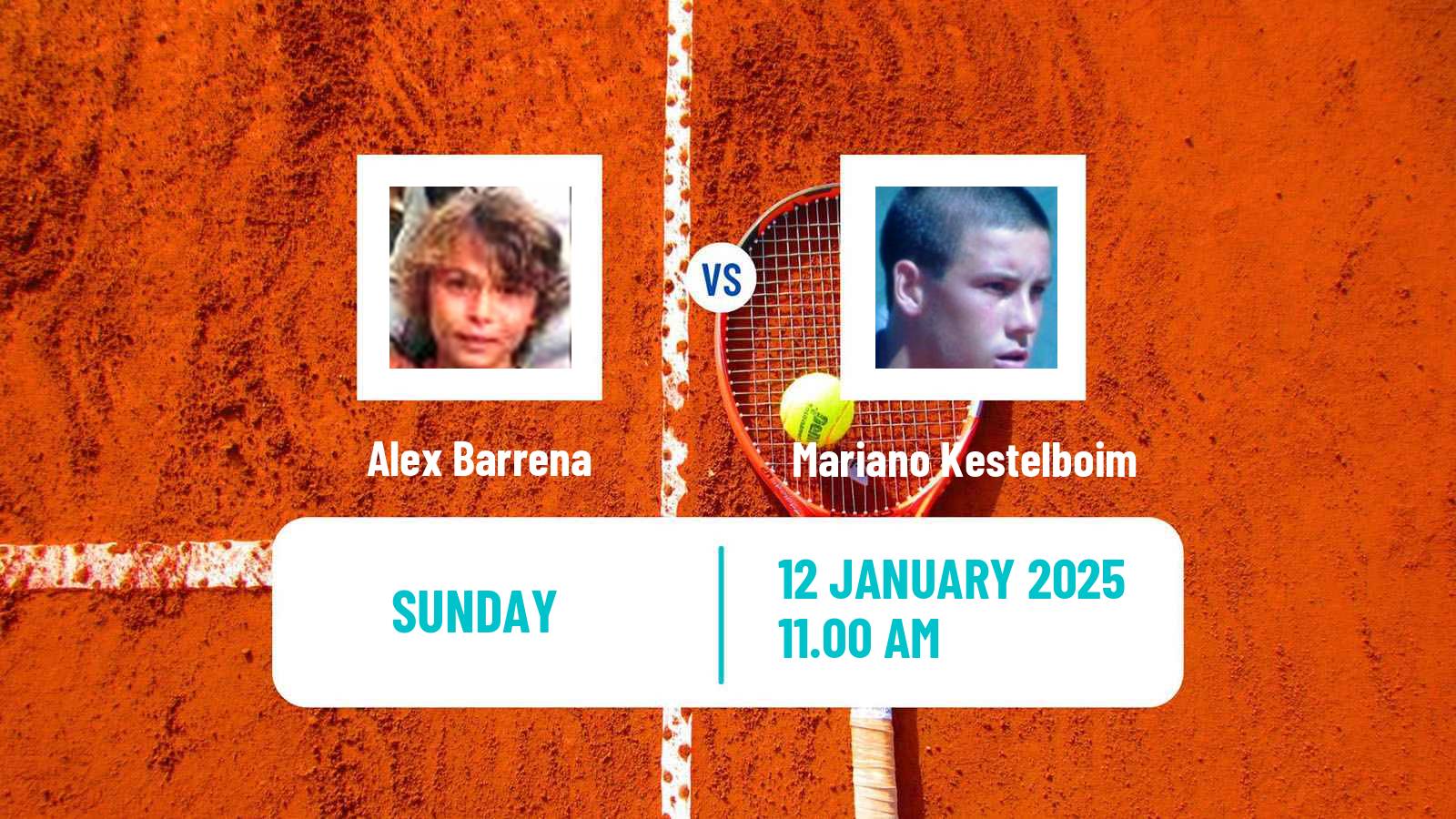 Tennis Buenos Aires 2 Challenger Men Alex Barrena - Mariano Kestelboim