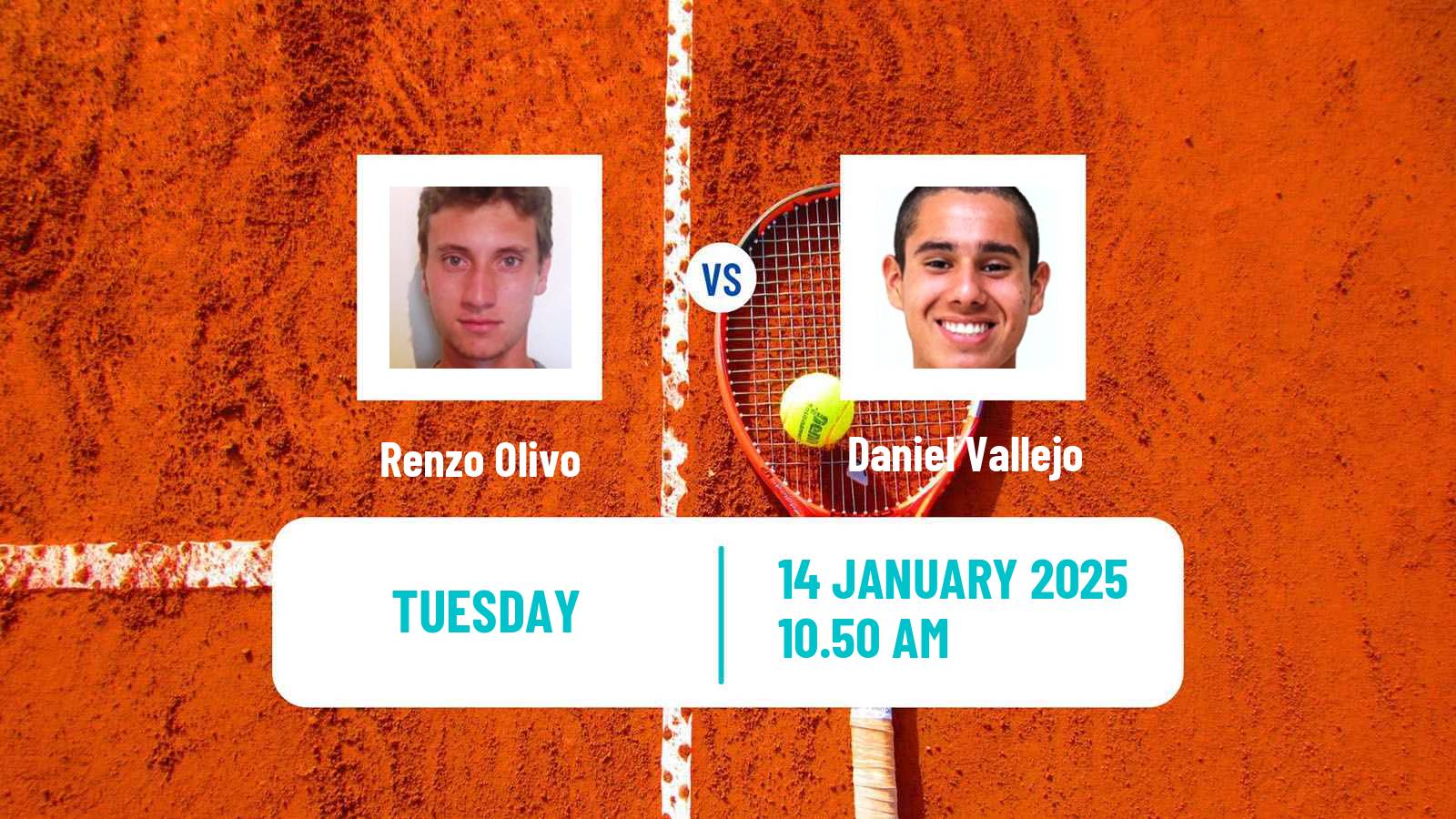 Tennis Buenos Aires 2 Challenger Men Renzo Olivo - Daniel Vallejo