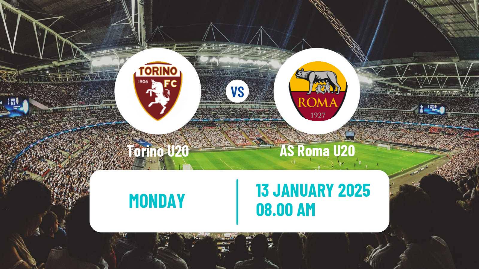 Soccer Italian Primavera 1 Torino U20 - Roma U20