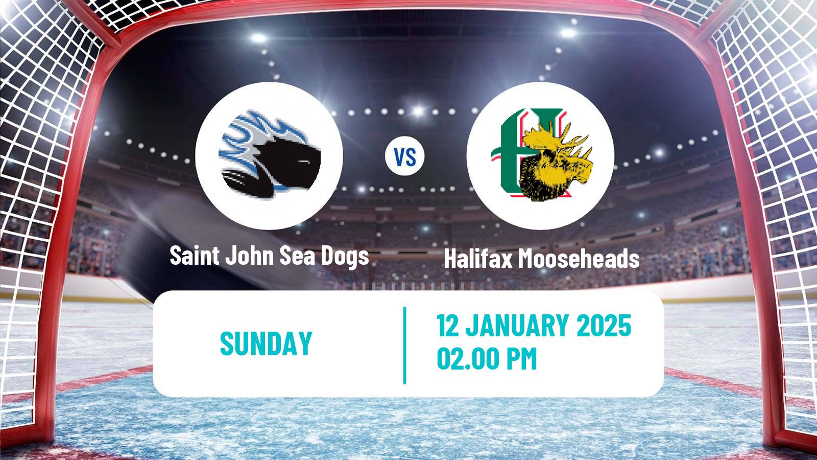 Hockey QMJHL Saint John Sea Dogs - Halifax Mooseheads