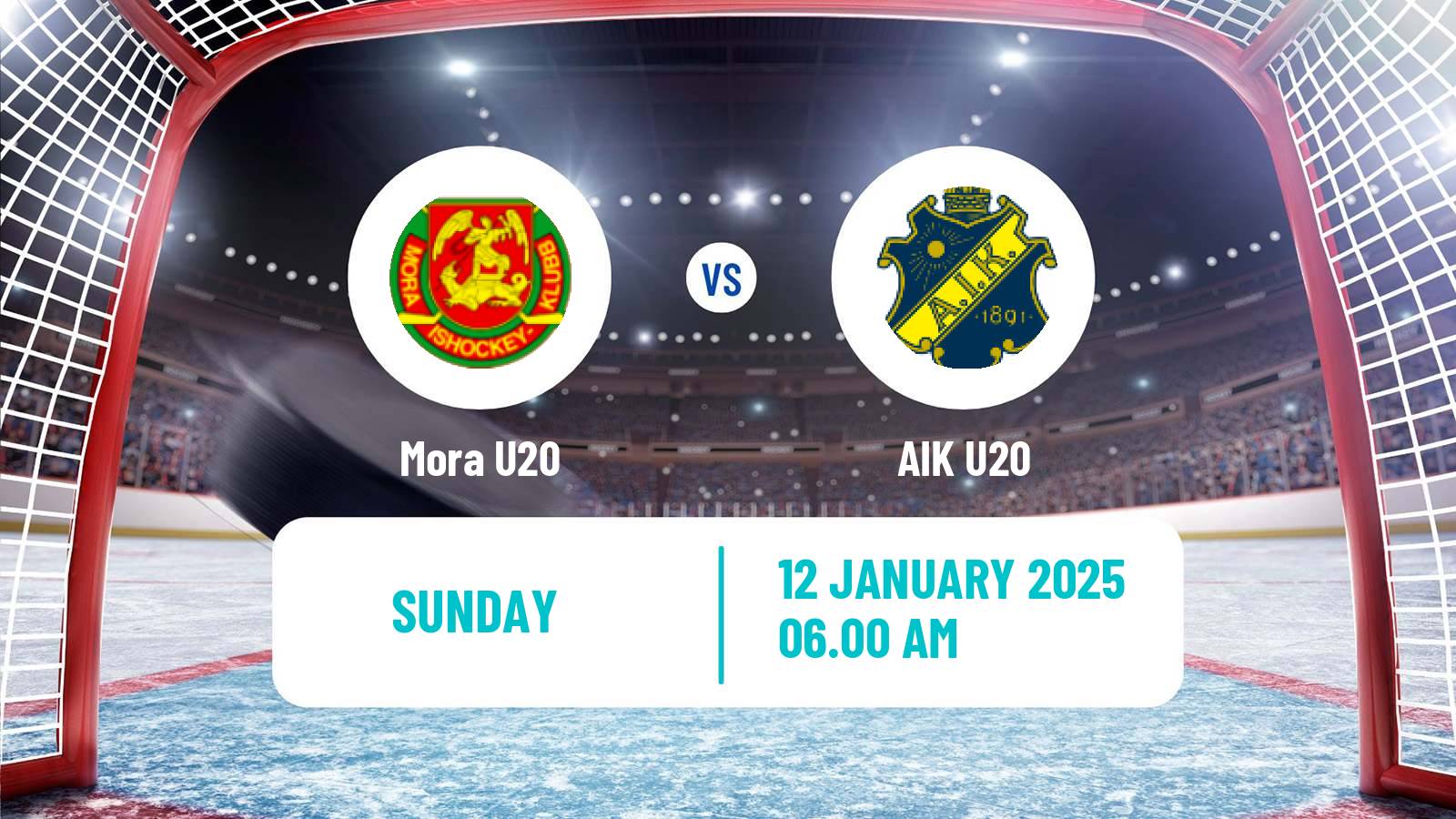 Hockey Swedish Superelit U20 Hockey Mora U20 - AIK U20