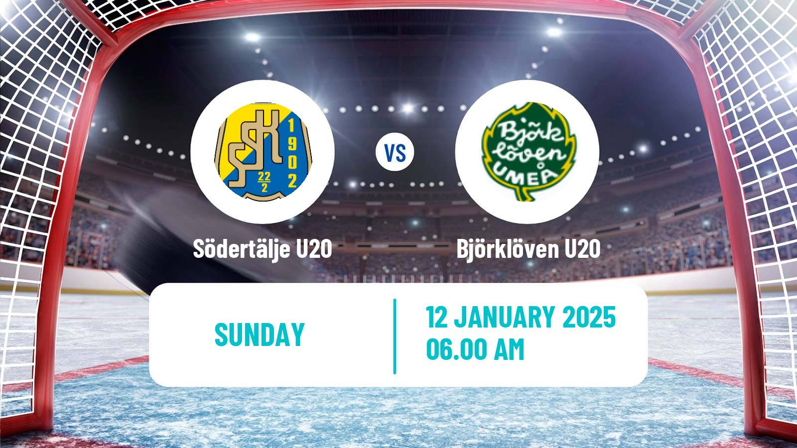 Hockey Swedish Superelit U20 Hockey Södertälje U20 - Björklöven U20