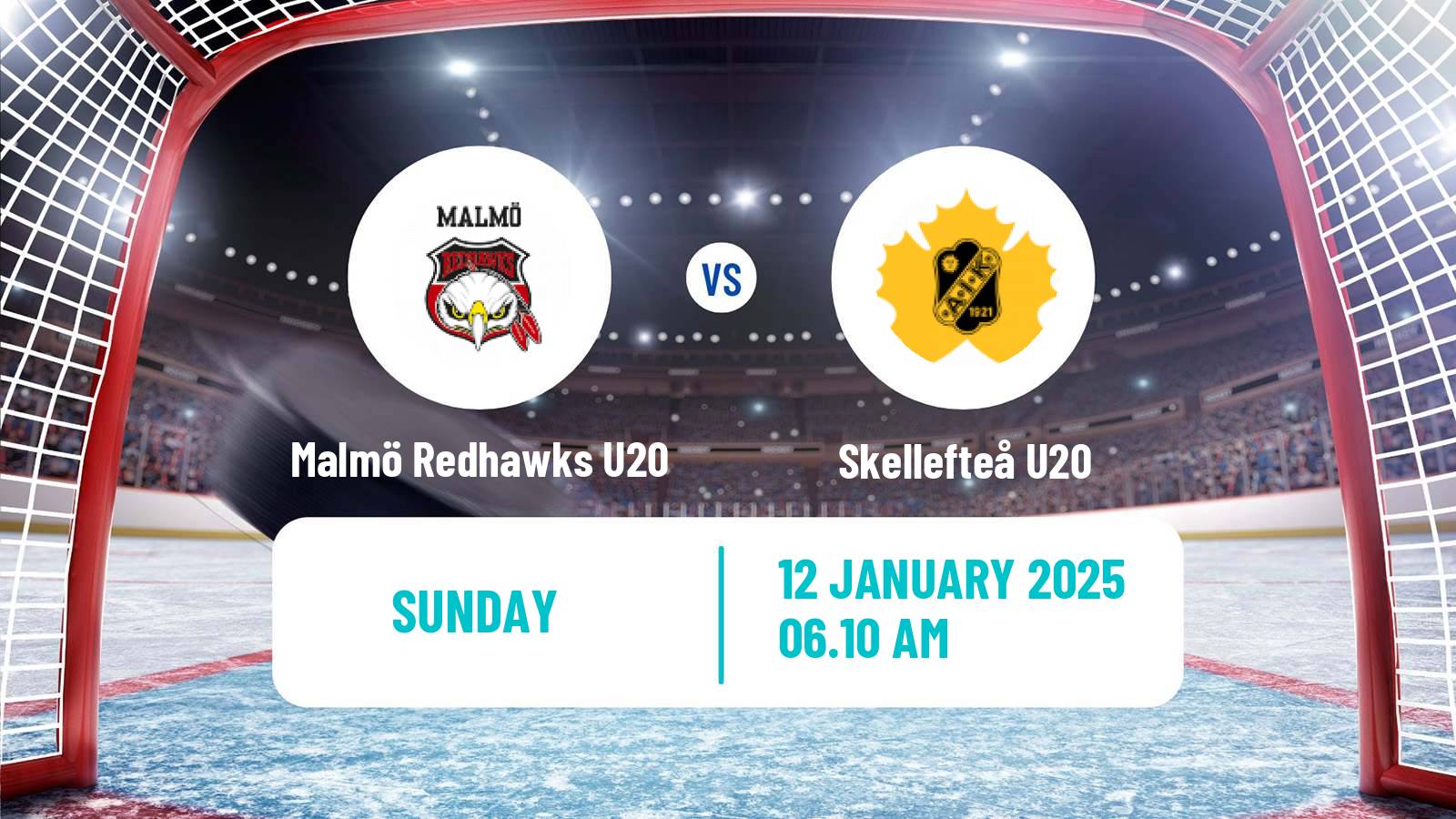 Hockey Swedish Superelit U20 Hockey Malmö Redhawks U20 - Skellefteå U20