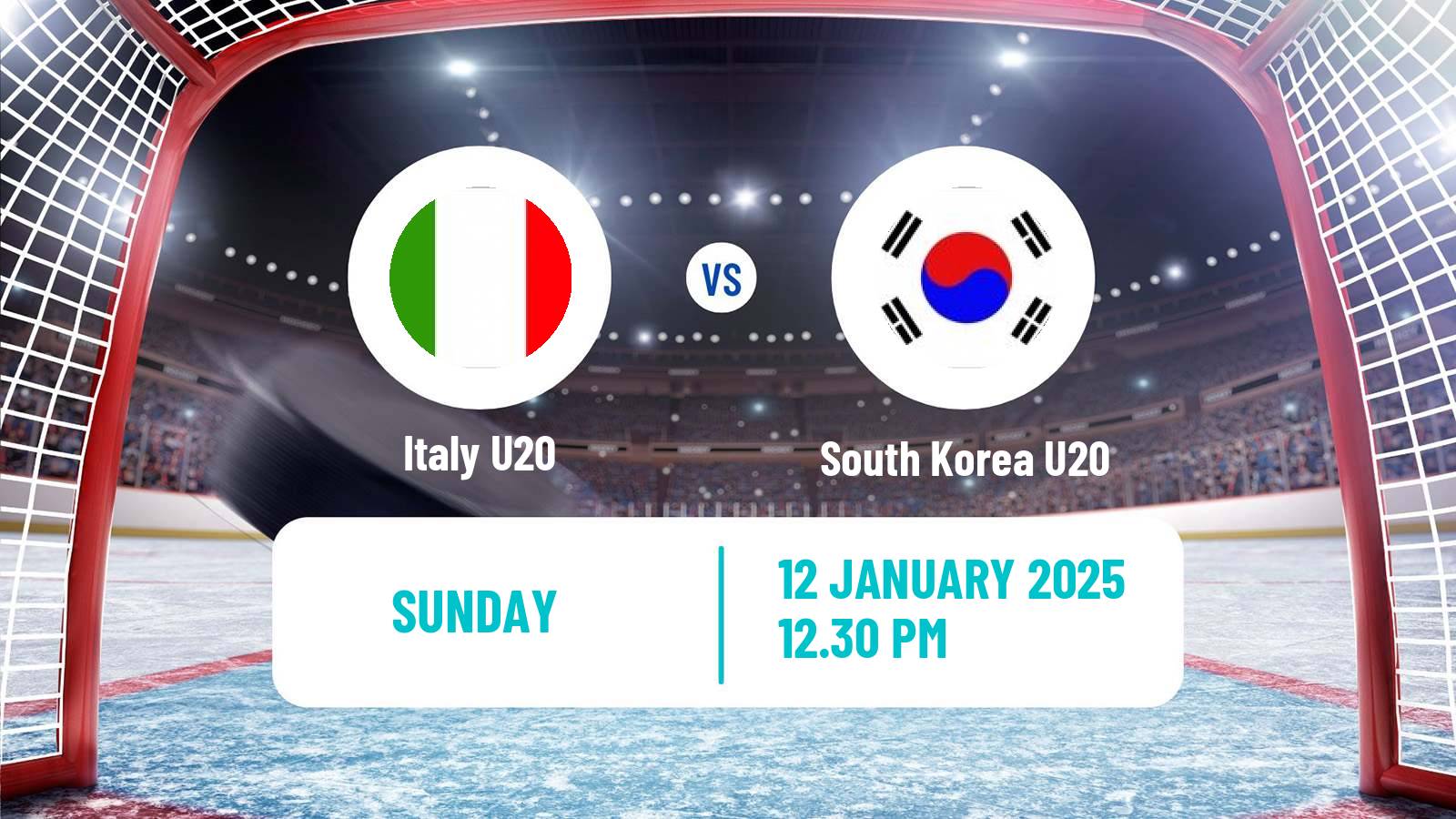 Hockey IIHF World U20 Championship IB Italy U20 - South Korea U20