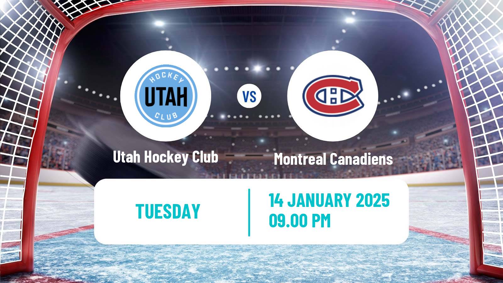 Hockey NHL Utah Hockey Club - Montreal Canadiens