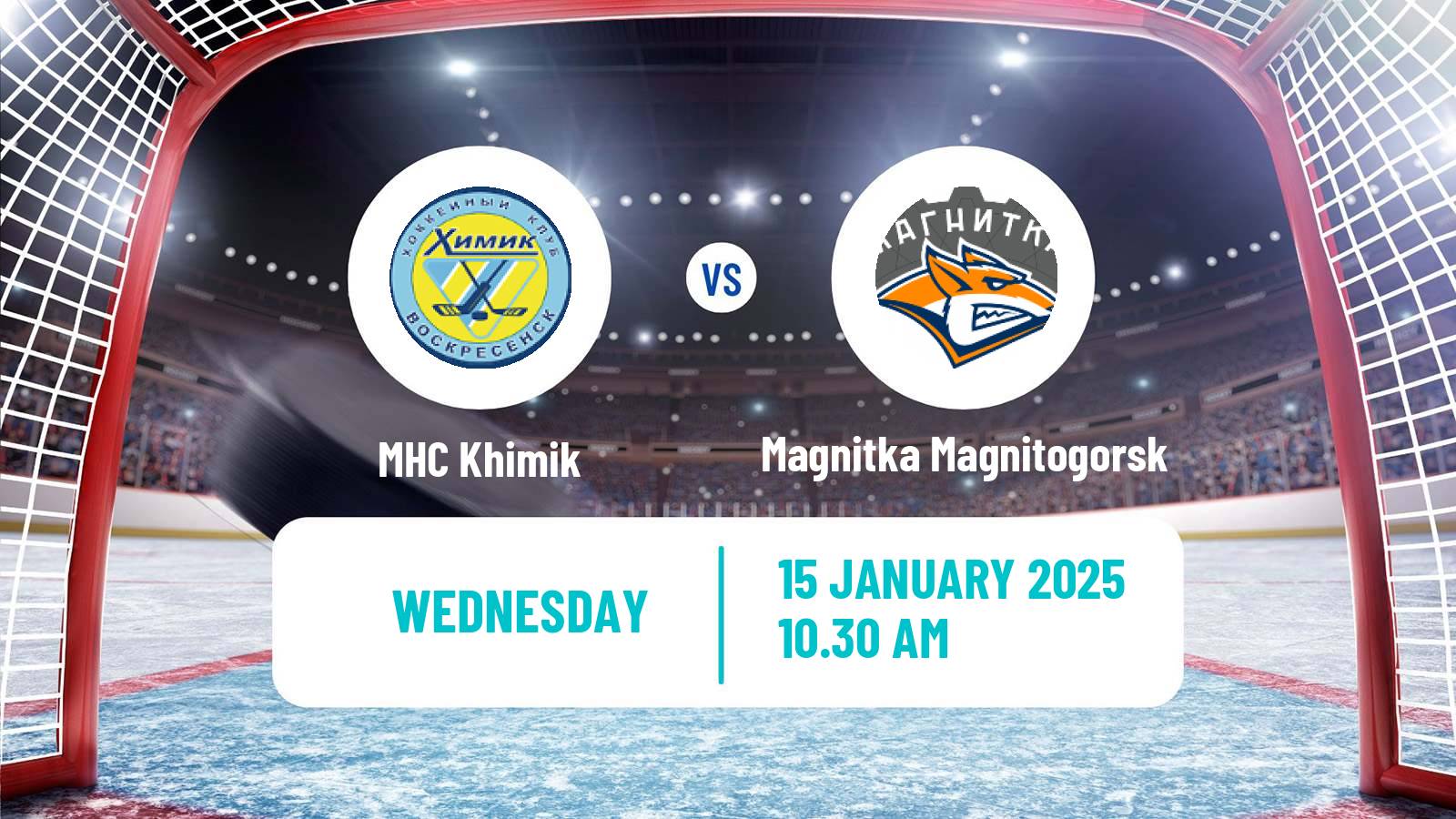 Hockey VHL Khimik - Magnitka Magnitogorsk